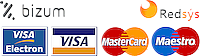 Logos paypal visa mastercard maestro redsys footer