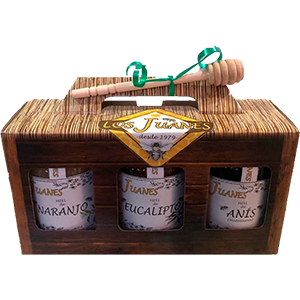Pack 3 botes miel natural ecologica origen certificado España